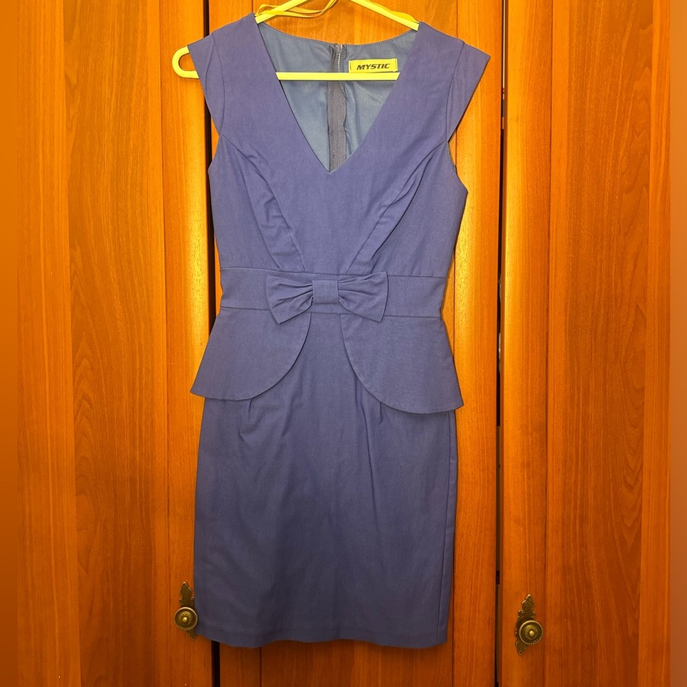 💃🏻24hr DRESS SALE!💃🏻Mystic Lavender Mini Dress with Bow Detail